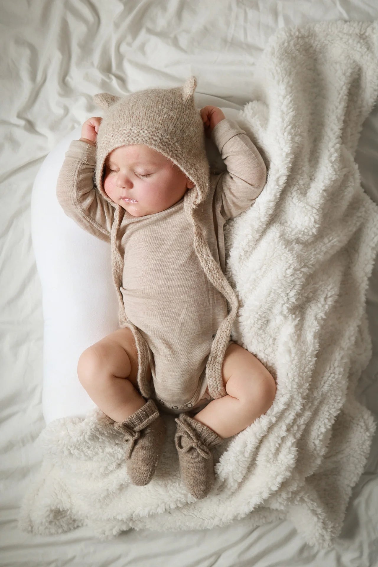 Langarmbody Bundle in Größe 50/56 100% Merinowolle