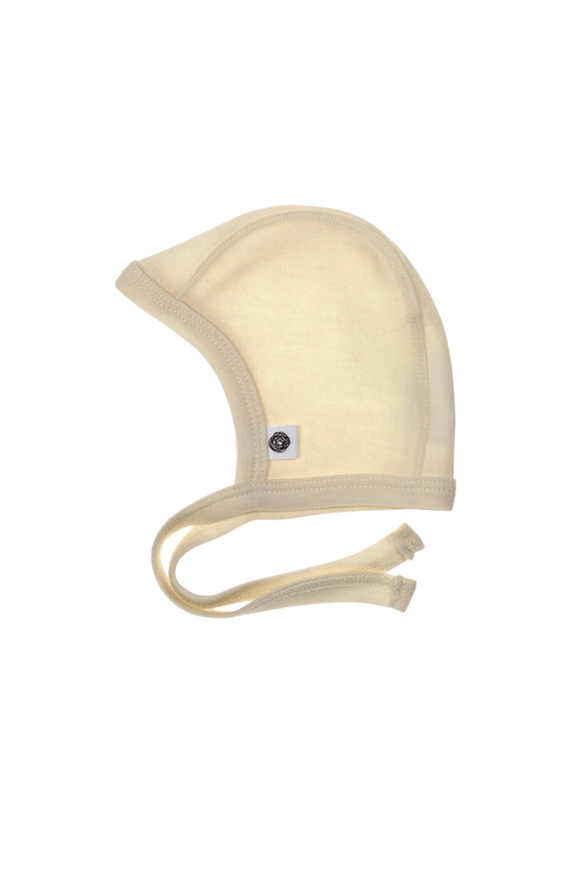 Babymütze Natur, 100% Merinowolle