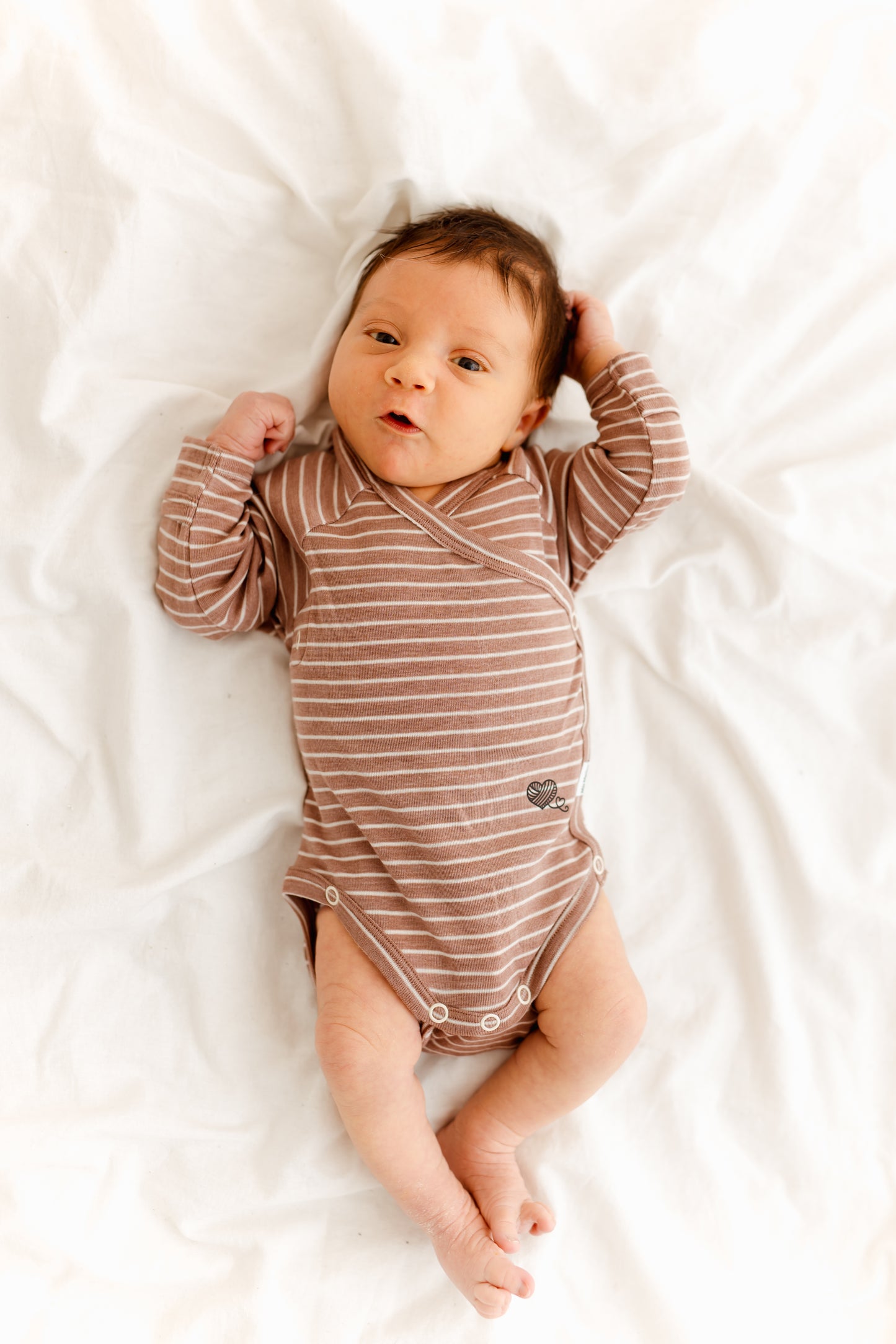 Langarmbody, 70% Merinowolle 30% Seide (bio/GOTS)