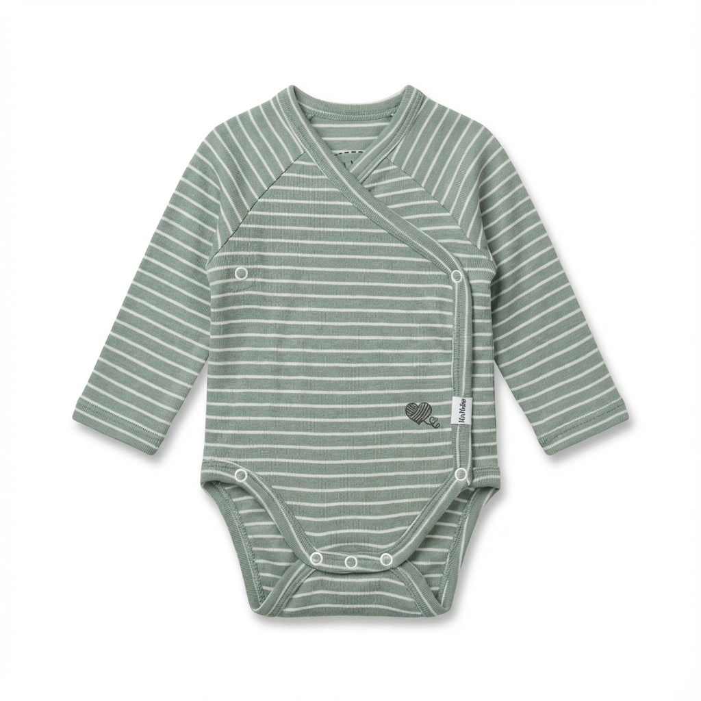 Langarmbody, 70% Merinowolle 30% Seide (bio/GOTS)