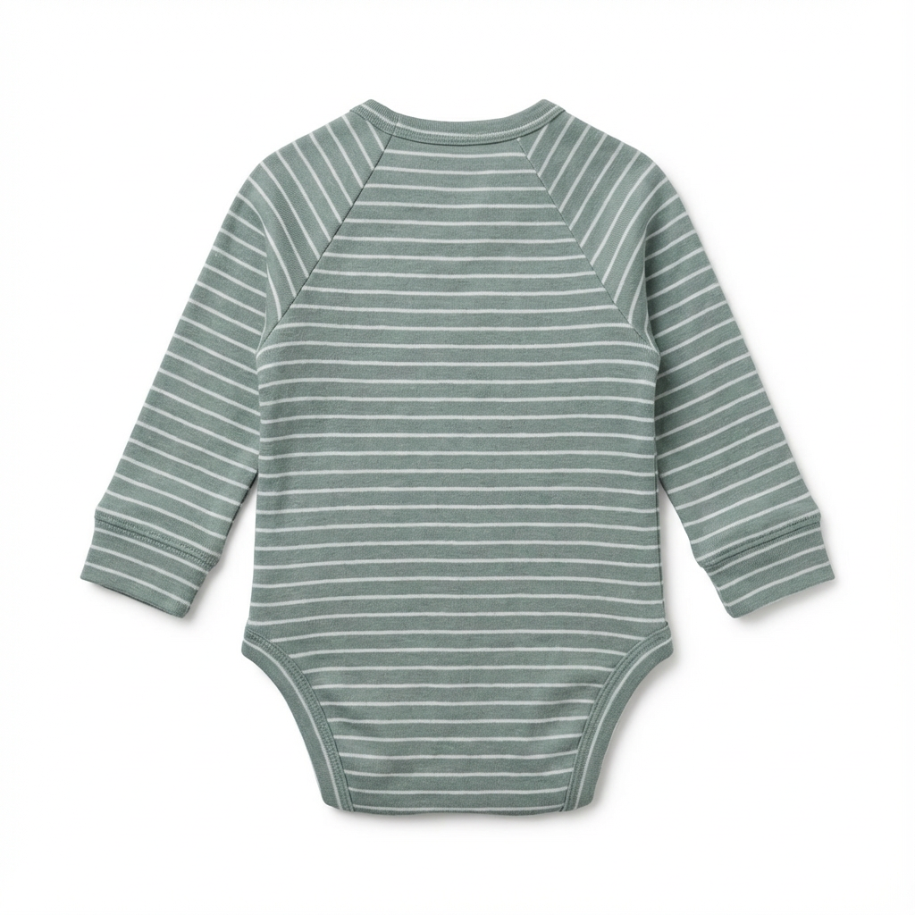 Langarmbody, 70% Merinowolle 30% Seide (bio/GOTS)