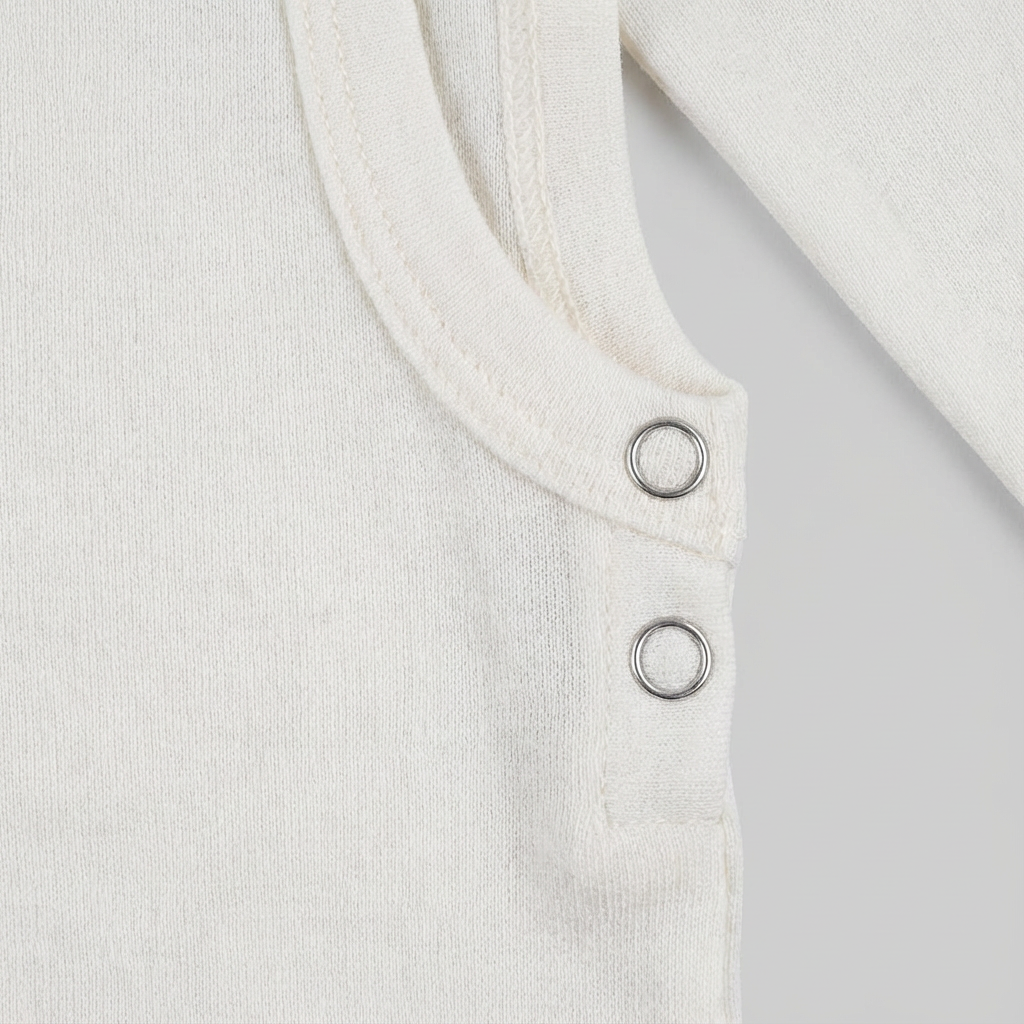 Langarmbody, 100% Merinowolle (bio/GOTS)