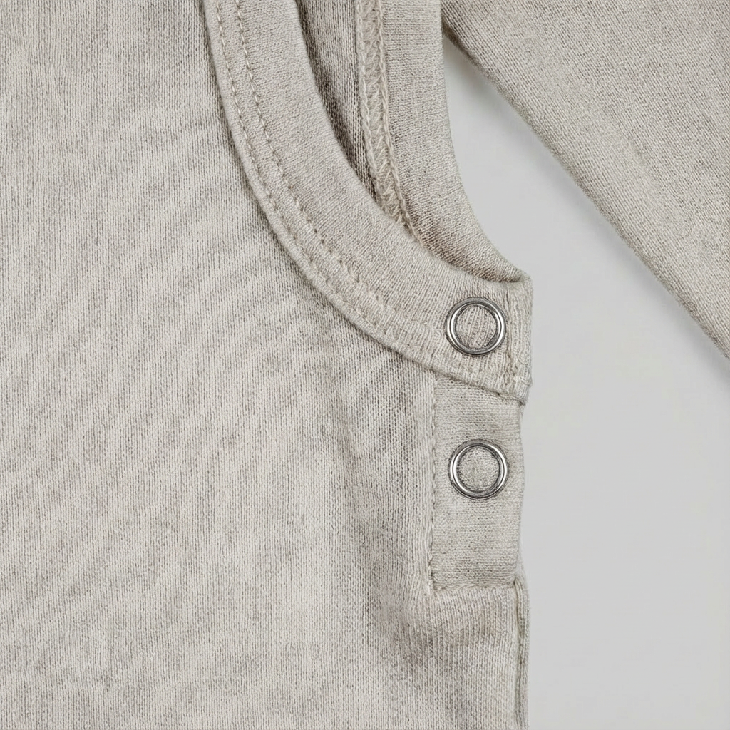 Langarmbody, 100% Merinowolle (bio/GOTS)